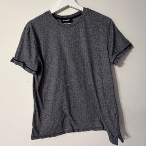 Express Gray Elegant Short Sleeve Tee in Small size